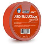 JobSite DUCTape, Colored Duct Tape, 1.88" x 60 yd, Orange (Single Roll), 48 MM Width