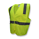 SV2 Economy Type R Class 2 Solid Safety Vest - Green - Size S