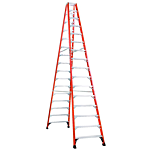 Louisville Ladder 16-Foot Fiberglass Step Ladder, Type IAA, 375-pound Load Capacity, FM1416HD