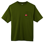 Heavy Duty Pocket T-Shirt - Short Sleeve - Green M