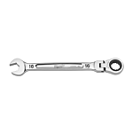 16mm Flex Head Ratcheting Combination Wrench