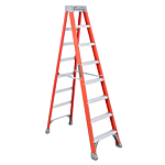 Louisville Ladder 8-Foot Fiberglass Step Ladder, Type IA, 300-pound Load Capacity, FS1508