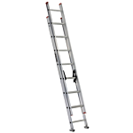 Louisville Ladder 16-Foot Aluminum Extension Ladder, Type III, 200-pound Load Capacity, L-2324-16