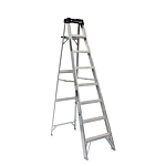 Louisville Ladder 8-Foot Aluminum Step Ladder, Type IA, 300-pound Load Capacity, AS3008