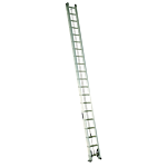 Louisville Ladder 40-Foot Aluminum Extension Ladder, Type IA, 300-pound Load Capacity, AE2240