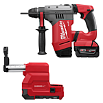 M18 FUEL™ 1-1/8 in. SDS-Plus Rotary Hammer & HAMMERVAC™ Dedicated Dust Extractor Kit