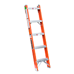 5 ft Fiberglass Single Extension Ladders