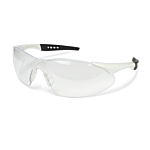 Rock™ Safety Eyewear - White Frame - Clear Anti-Fog Lens
