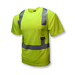 ST11 Class 2 High Visibility Safety T-Shirt with Max-Dri™ - Green - Size L