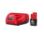 M12 REDLITHIUM 1.5Ah Battery and Charger Starter Kit