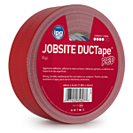 JobSite DUCTape, Colored Duct Tape, 1.88" x 60 yd, Red (Single Roll), 48 MM Width