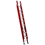 Louisville Ladder 20-Foot Fiberglass Extension Ladder, Type IA, 300-pound Load Capacity, FE7220