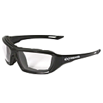 Extremis® Safety Eyewear - Black Frame - Clear Anti-Fog Lens