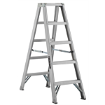 5 ft Aluminum Twin Front Step Ladders