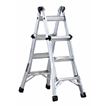 Louisville Ladder 13-Foot Aluminum Multipurpose Ladder, Type IA, 300-pound Load Capacity, L-2098-13