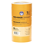ProMaskOrange Contractor Grade Painter's Masking Tape, .94" x 60 yd, Orange, 24 MM Width