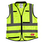 High Visibility Yellow Performance Safety Vest - XXL/XXXL