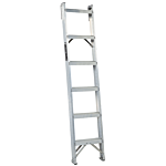 6 ft Aluminum Shelf Extension Ladders