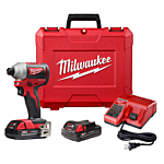 M18™ Compact Brushless 1/4 in. Hex Impact Driver Kit