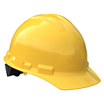 Granite™ Cap Style 4 Point Pinlock Hard Hat - Yellow