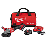 M18 FUEL™ 4-1/2 in.-6 in. Lock-On Braking Grinder with Slide Switch 2 Battery Kit