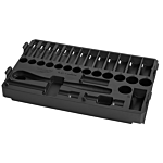3/8 in. 32 Pc. Ratchet and Socket Set in PACKOUT™ - Metric Tray