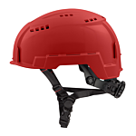 Red Vented Safety Helmet (USA) - Type 2, Class C