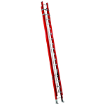 Louisville Ladder 36-Foot Fiberglass Extension Ladder, Type IA, 300-pound Load Capacity, FE7236