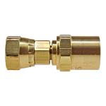 Reusable Hose Fitting, 1/4" ID x 5/8" OD, 1/4" FPT