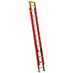 Louisville Ladder 24-Foot Fiberglass Extension Ladder, Type IA, 300-pound Load Capacity, L-3022-24PT